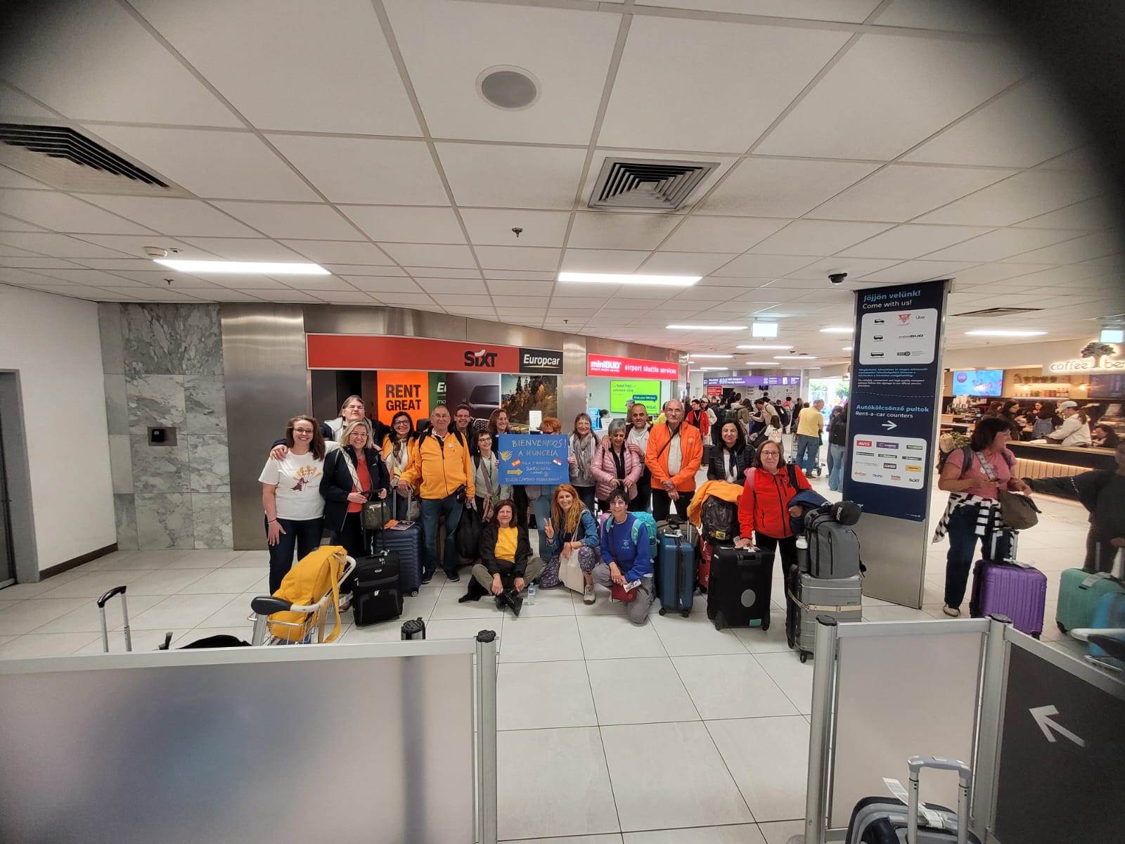 Camino Benedictus Hungría - Grupo peregrinos Ávila